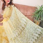 Elegance in Every Thread: The Fashion Trend with Chikankari Sarees