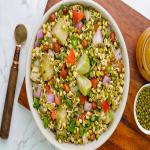 Sprouted Moong Chaat: A Refreshing, Protein-Packed Salad Bursting with Flavor