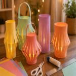 Handmade Paper Lanterns for a Colorful Glow