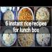 5 Easy Rice Dishes for Working People: Quick Lunches for Busy Days