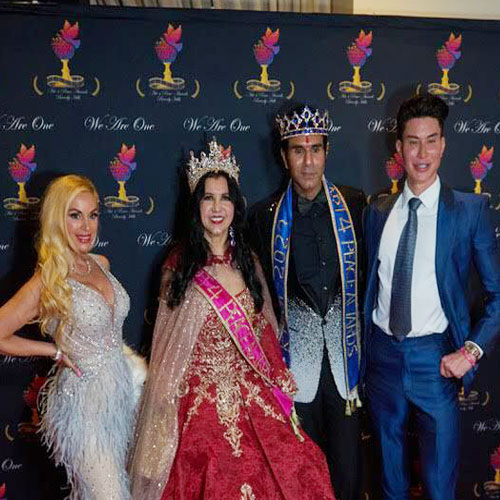 Sandip Soparrkar crowned King of Art4Peace in Beverly Hills, sandip soparrkar crowned king of art4peace in beverly hills, sandip soparrkar