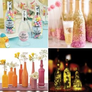 10 Ideas to transform old bottles into beautiful art 