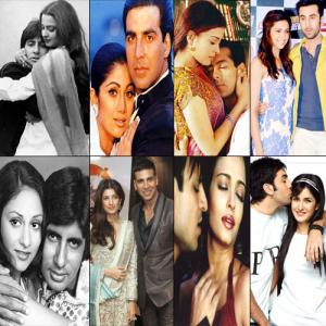 Still vibrant real life Bollywood love triangles