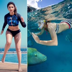 Parineeti Chopra flaunts her gorgeous figure in swimwear brand