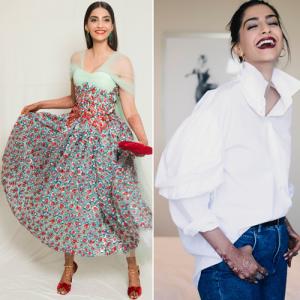 Outfits: Sonam Kapoor makes stylish debut at Cannes 2018
