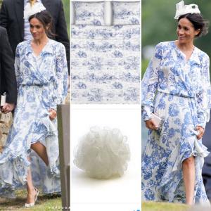 Meghan Markle trolled for wearing a dress like bed-sheet or curtain