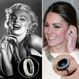 Most famous engagement rings in history and their story