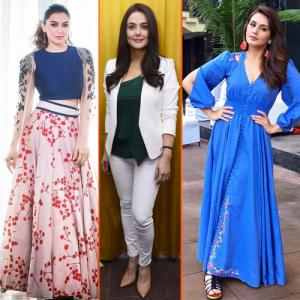 Dress like a Bollywood actress in new style statement