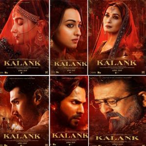 Kalank movie posters: Alia, Sonakshi and Madhuri look regal, meet all characters