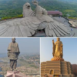 Biggest bird sculpture in the world from India, List of 10 tallest statues
