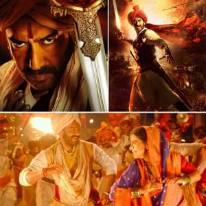 Tanhaji becomes Ajay Devgn's 5th film to enter in the Rs 100 crore club
