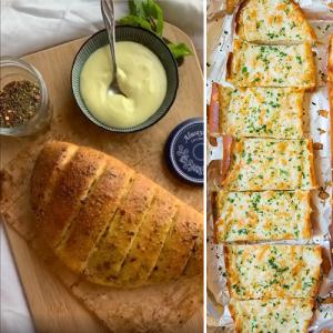 Recipe: Make garlic bread at home 