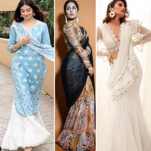 9 Best outfits for Diwali puja and parties