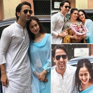 Shaheer Sheikh ties the knot with Ruchikaa Kapoor, check out stunning pics