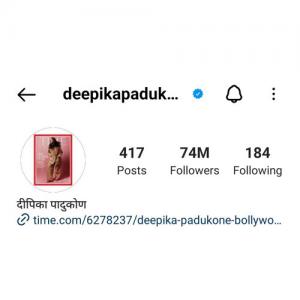 Deepika Padukone changed her display to international TIME magazine cover but her name to Hindi; proves she’s a pure desi at heart