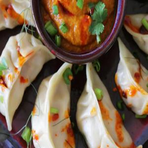Homemade Momos with Spicy Red Chutney: A Street-Style Delight You Can Make at Home