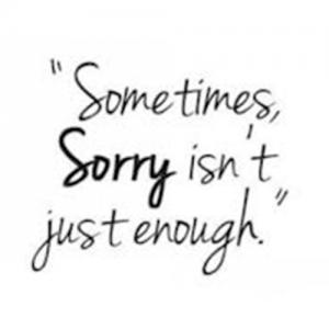 Why Saying I,m Sorry Isn,t Enough: Deepening Emotional Accountability