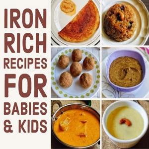 Iron-Rich Foods and Recipes for 1-Year-Olds