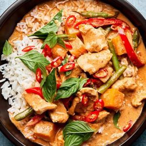 Thai Red Curry Chicken: A Comforting Bowl of Spice, Coconut, and Flavor