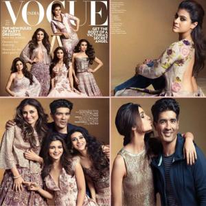 B'wood hotties sizzle on Vogue cover